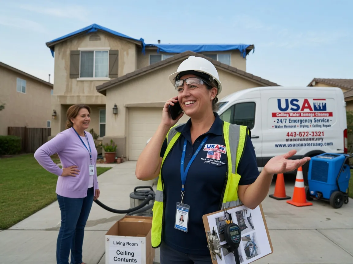 Ceiling Water Damage Restoration Gladstone, ND FAQs
